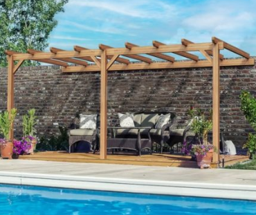 pergola bois
